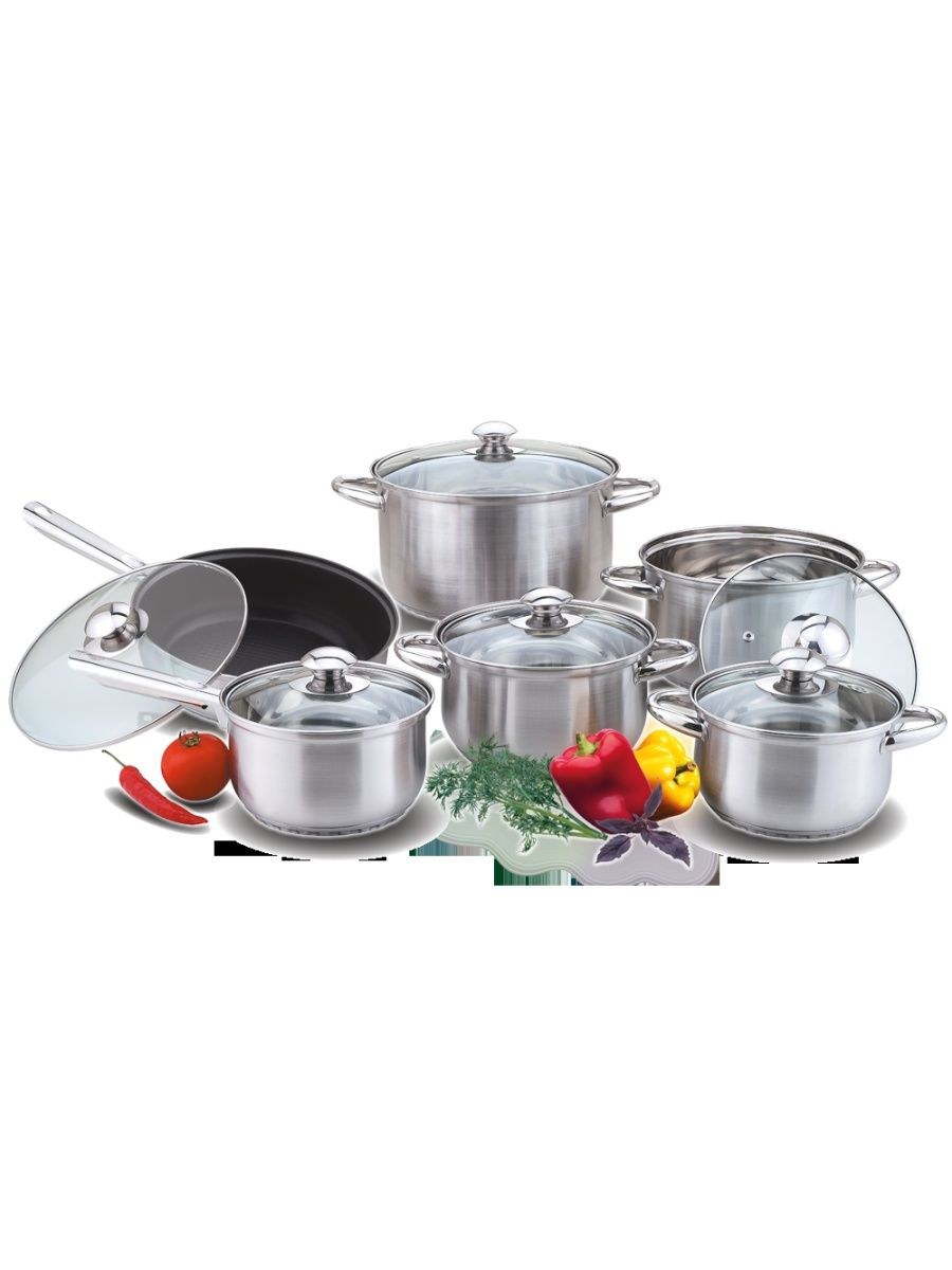 Набор посуды Kelli KL-4202 8 пр.