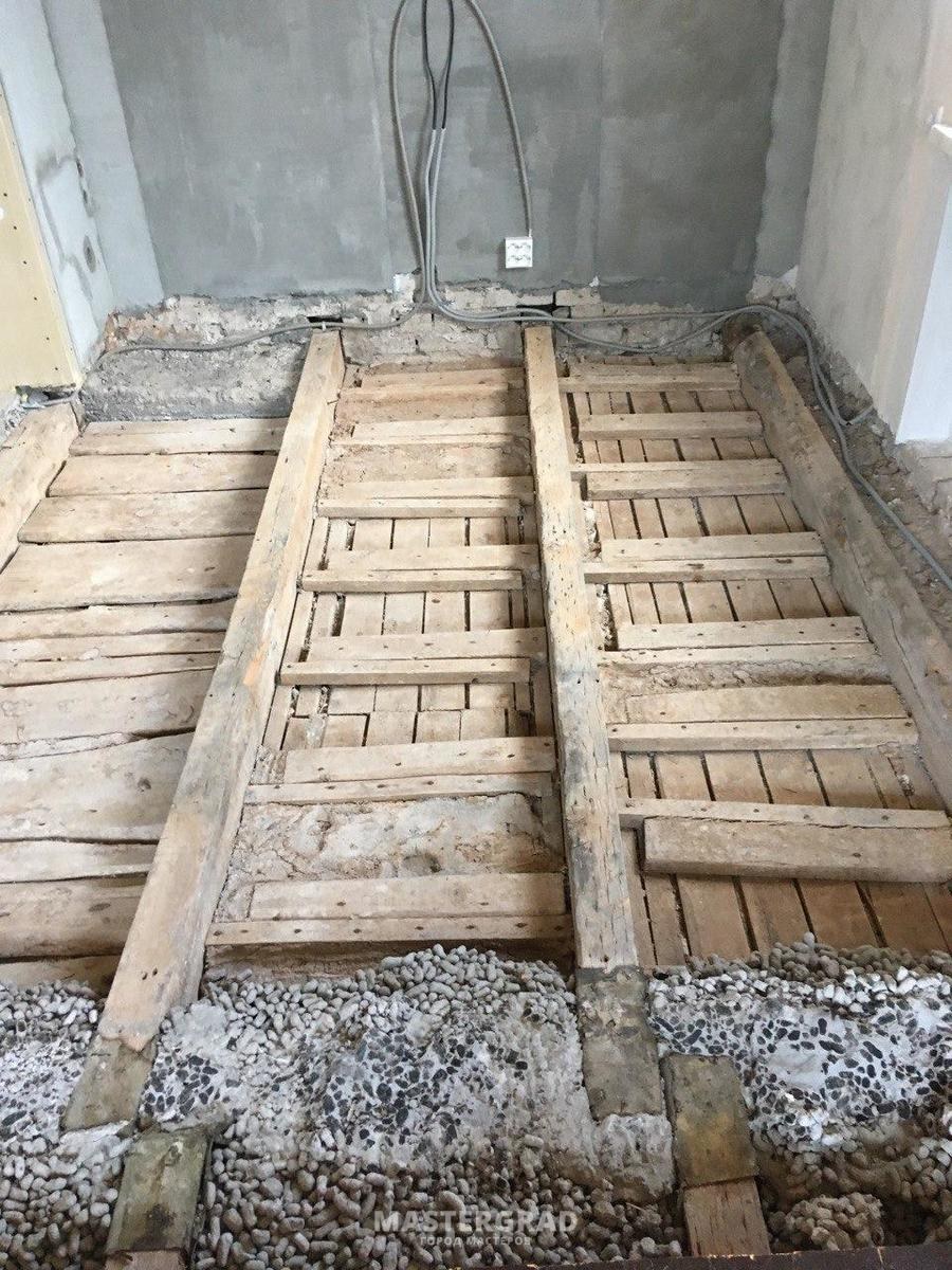 Демонтаж в сталинке