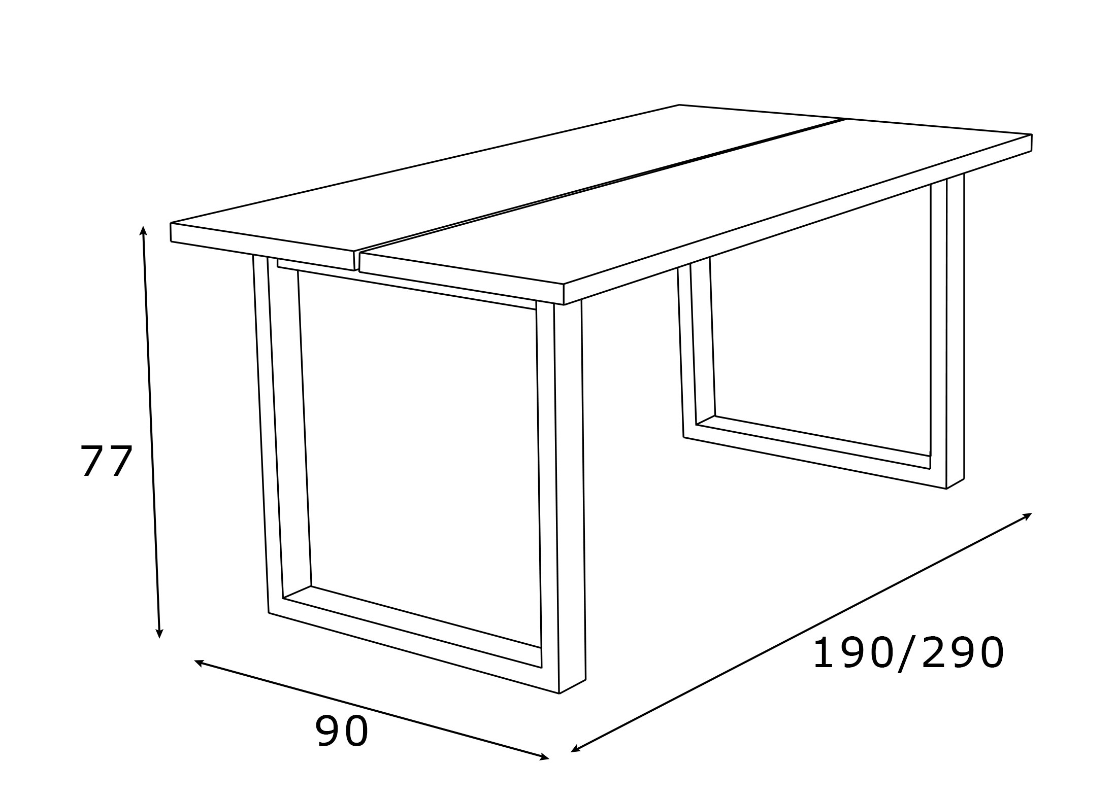 Стол чертеж. Стол Loft Lux 160(205)x90. Чертеж стола. Стол лофт чертеж. Стол в стиле лофт чертеж.