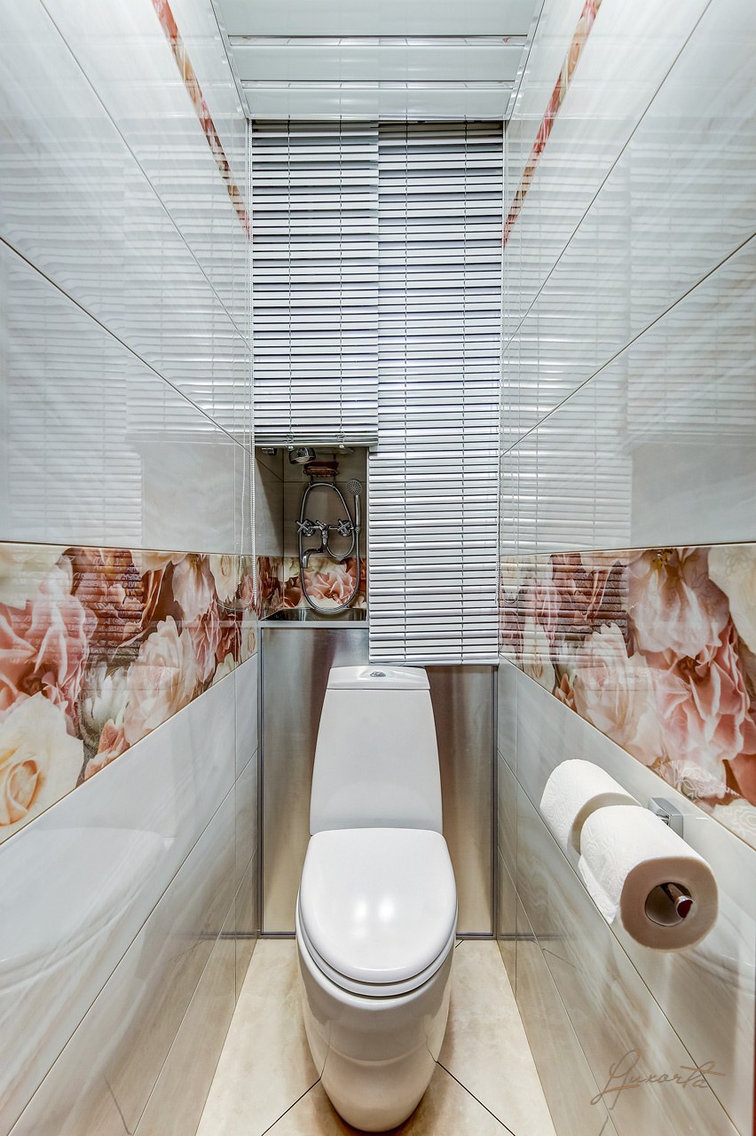 Туалетная комната после ремонта