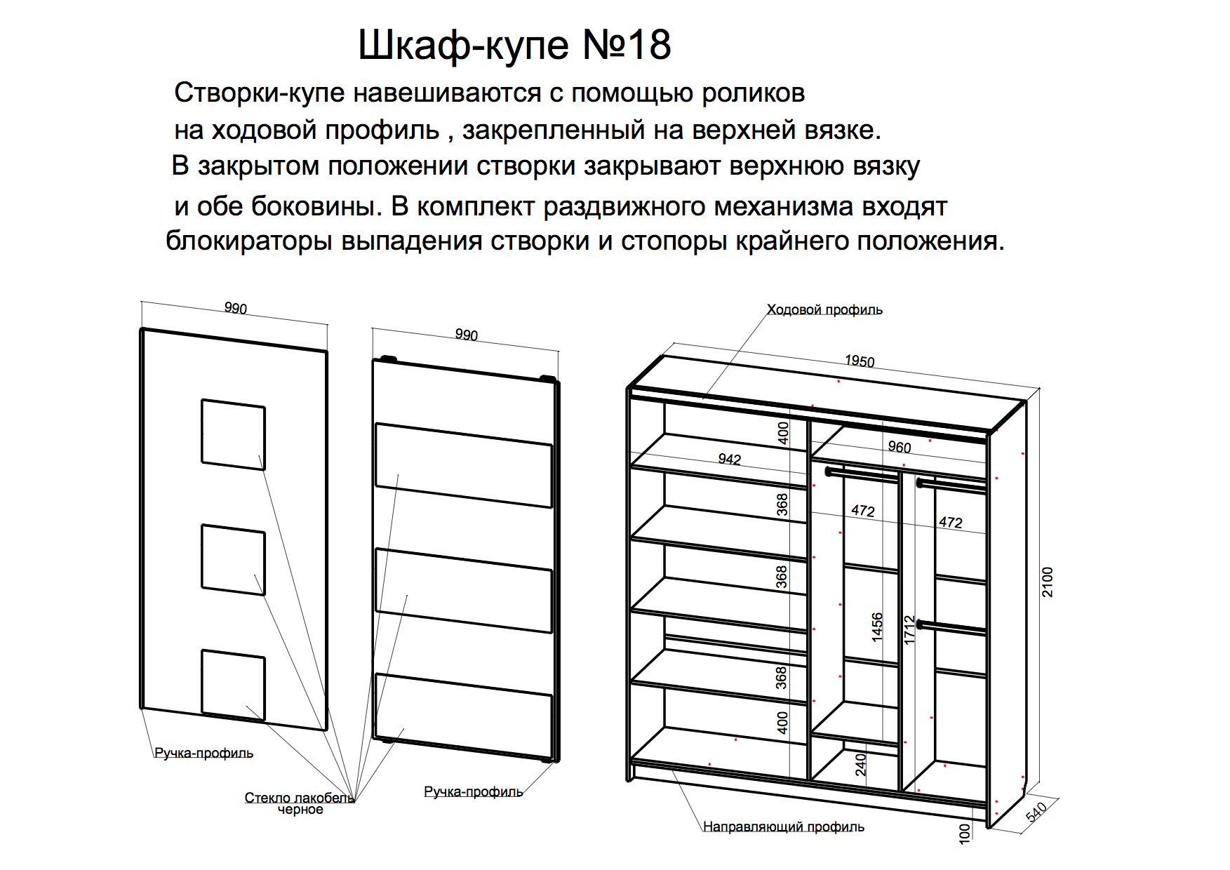 Из чего состоит шкафчик