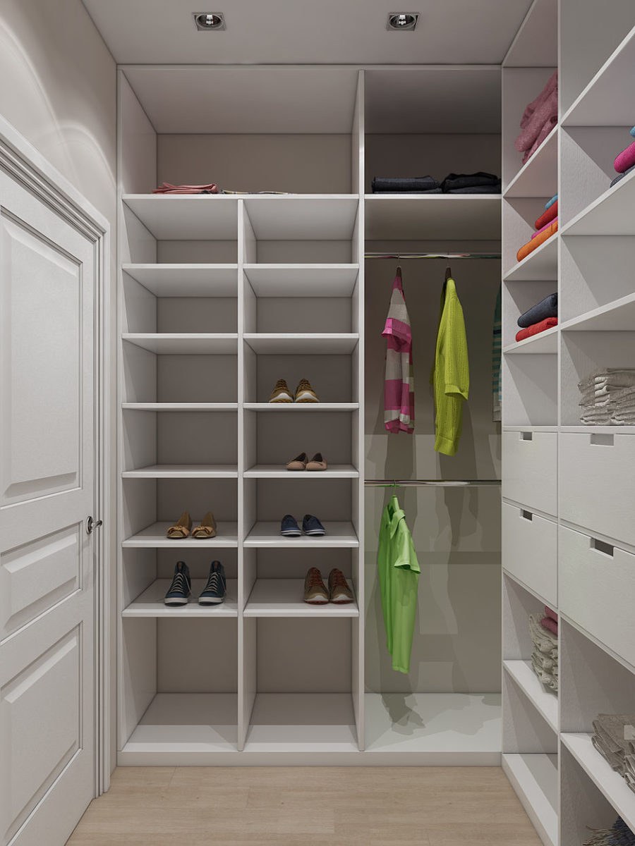 Гардеробная 2.5 кв.м