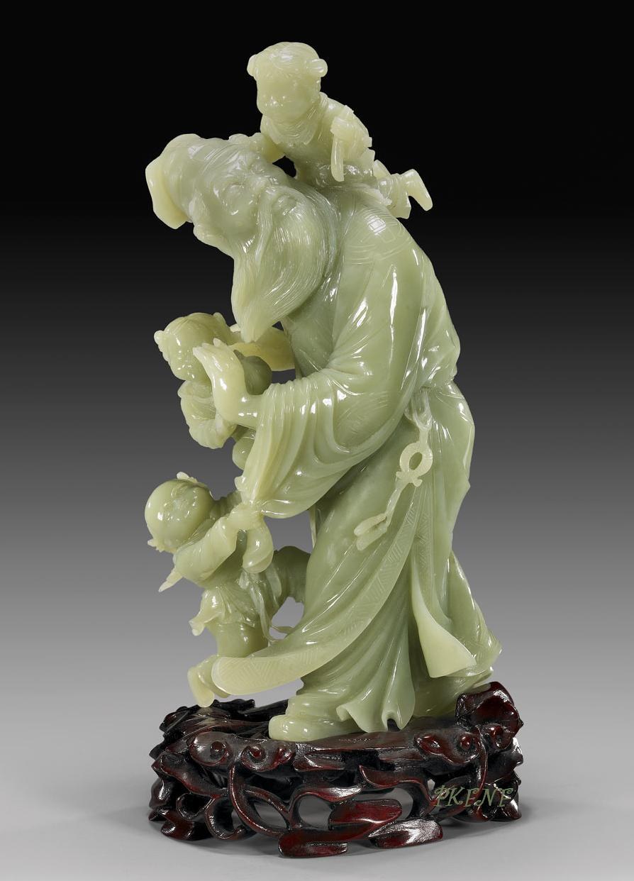 Резьба по камню Китай жадеит