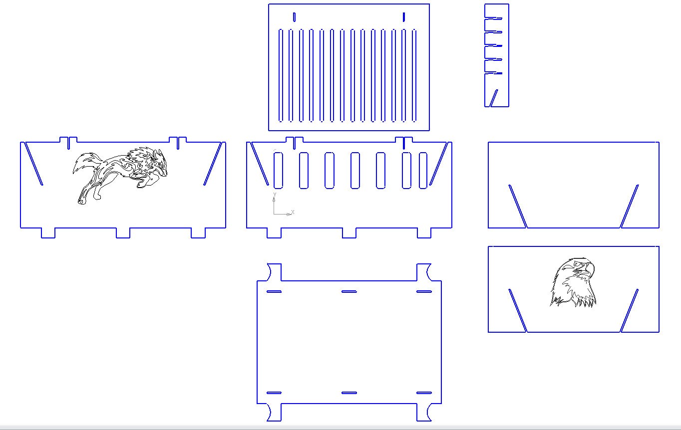 Вертикальный мангал чертеж dxf