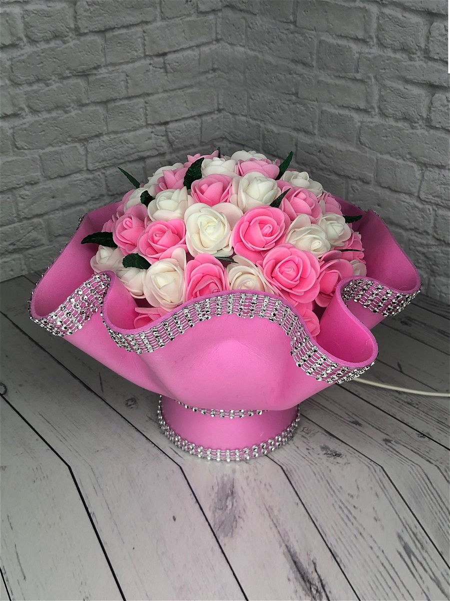 Ростовая роза из изолона