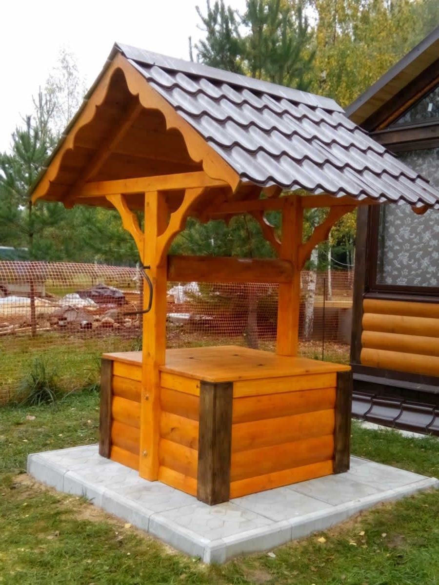 Домик для колодца
