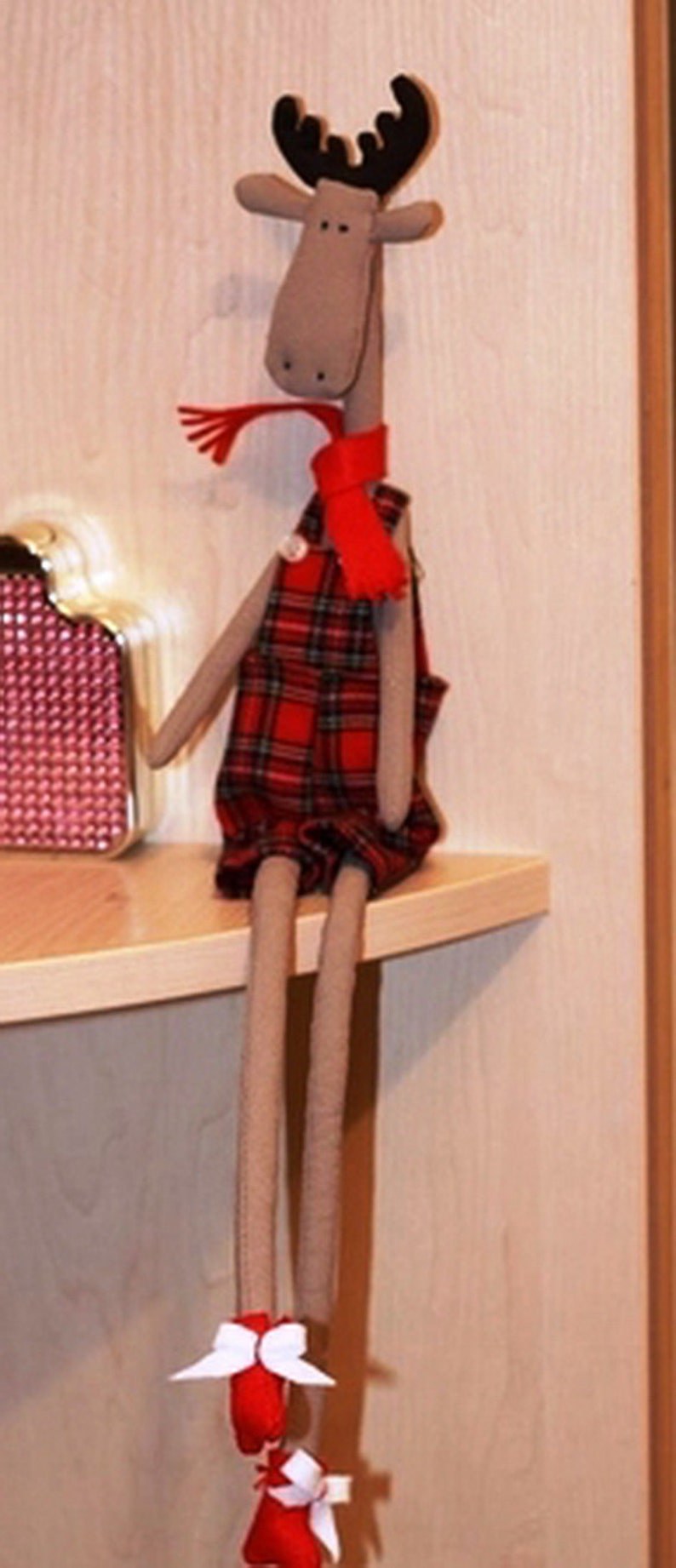 Лось из ткани