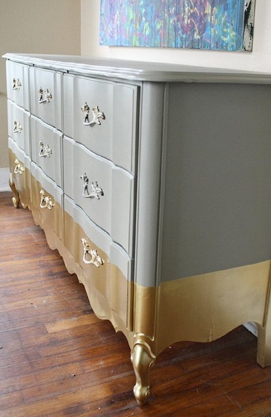 Отреставрированный комод