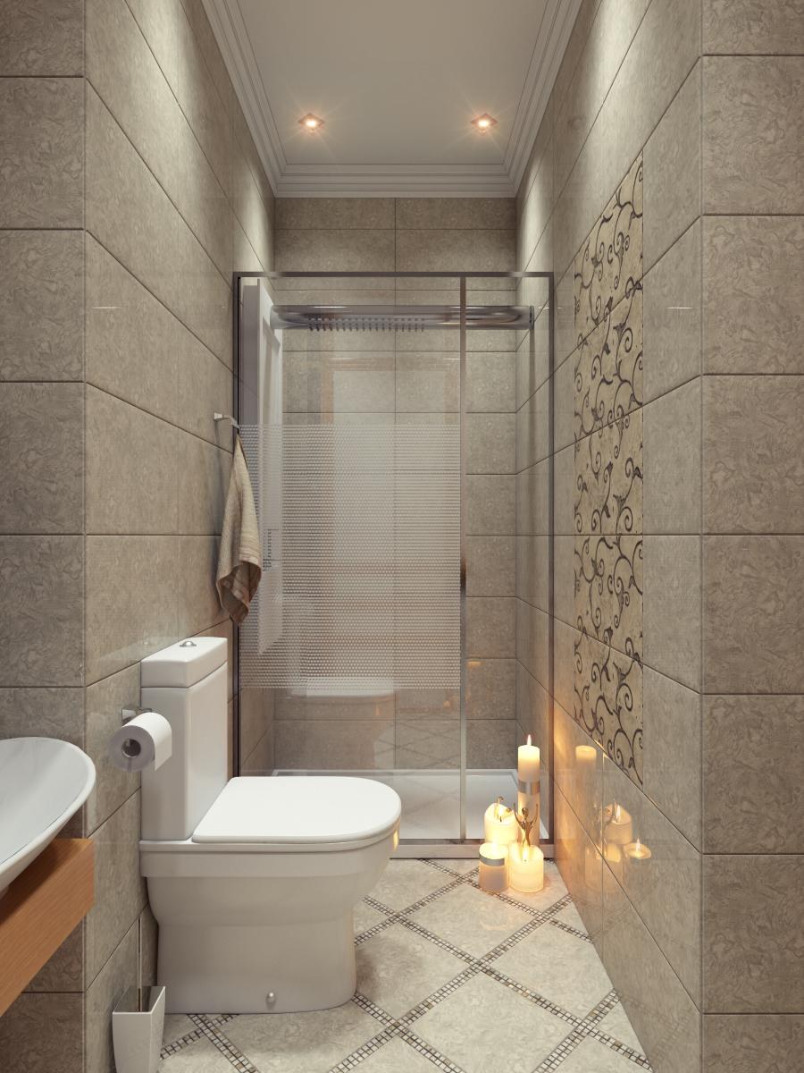 Интерьер туалетной комнаты