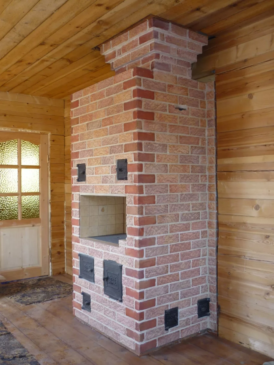 Печь отопительная кирпичная 500х1250