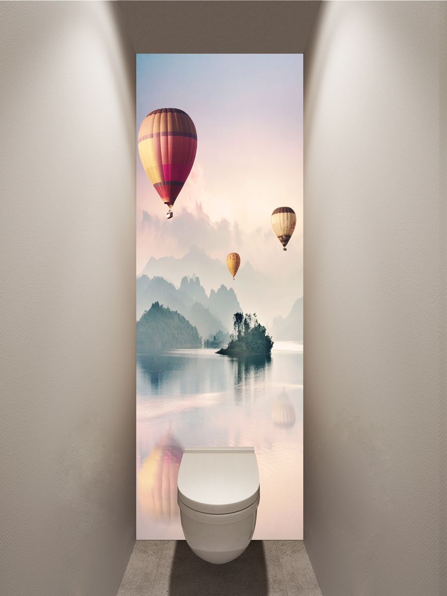 Ванная в стиле джунгли