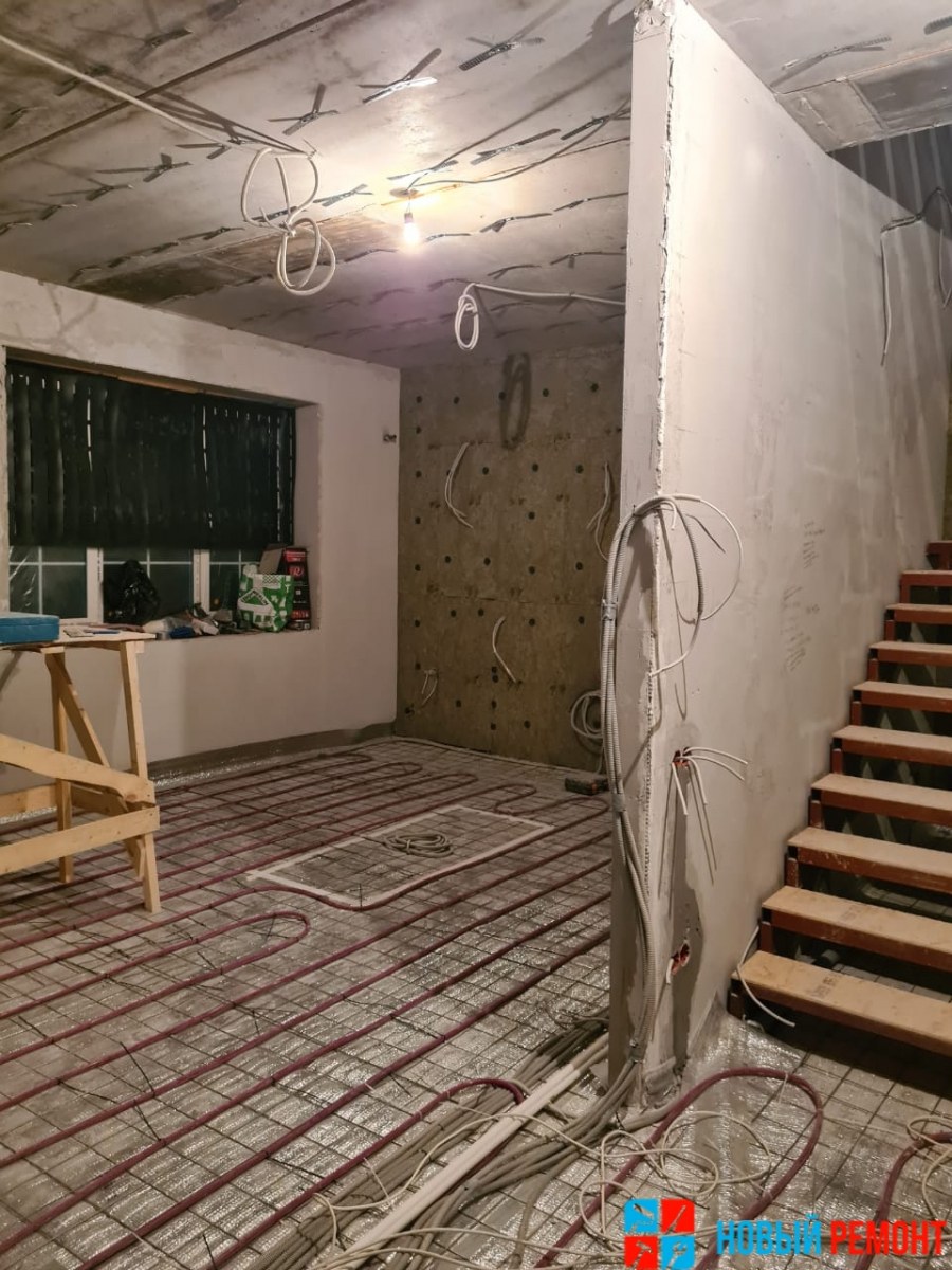 Внутренняя отделка дома из блоков