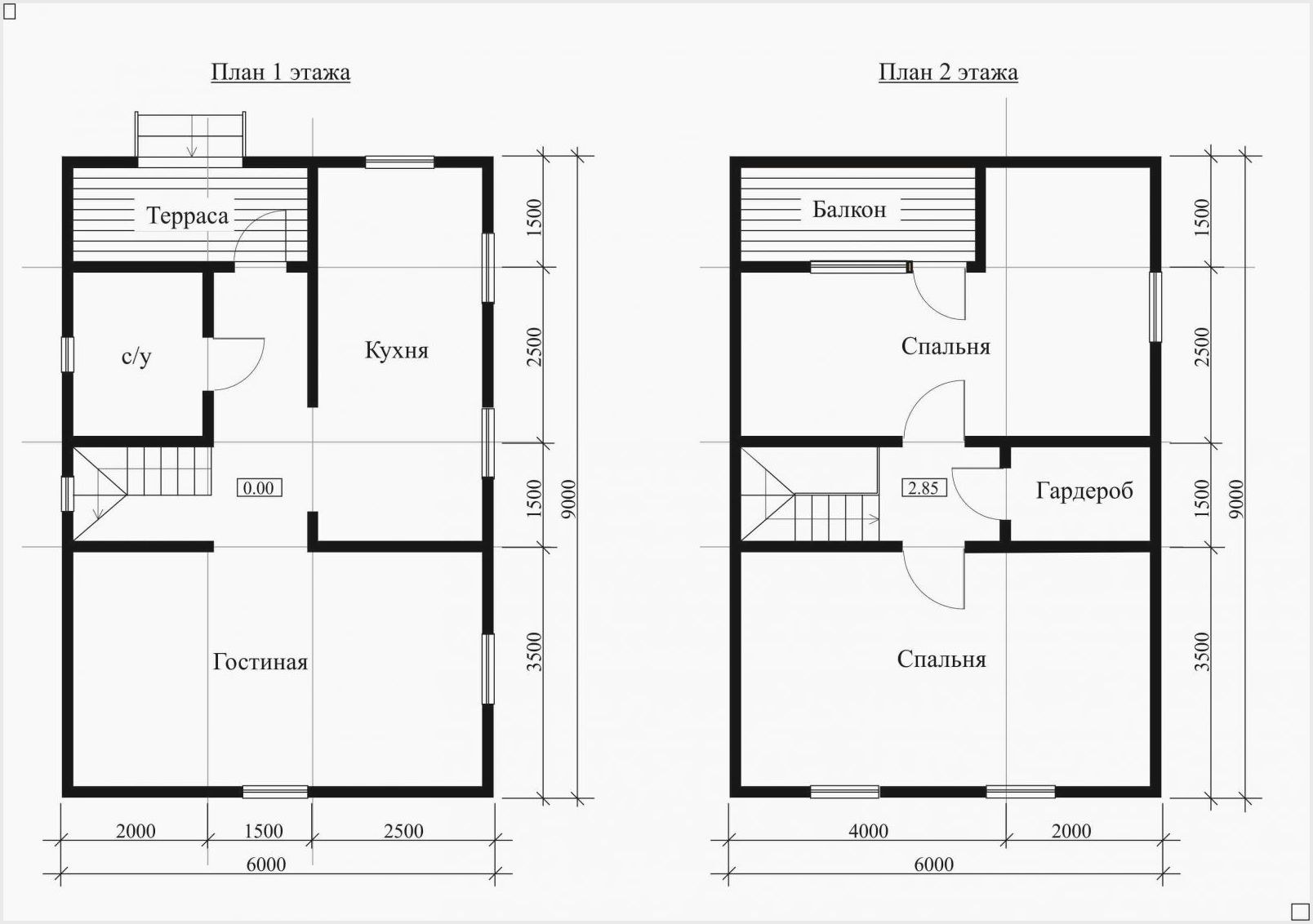 Схема домов 2 этажа. Схема 2х этажного дома. Чертёж 2-х этажного дома с размерами. Чертеж дом 2 этажа. Чертеж небольшого двухэтажного дома.