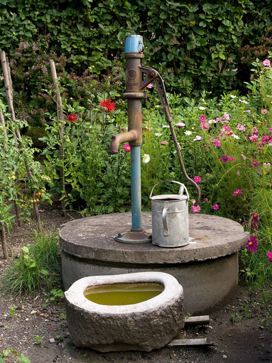 Дачная колонка для воды