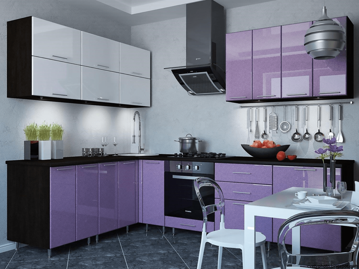 дизайн кухни цветовая гамма фото