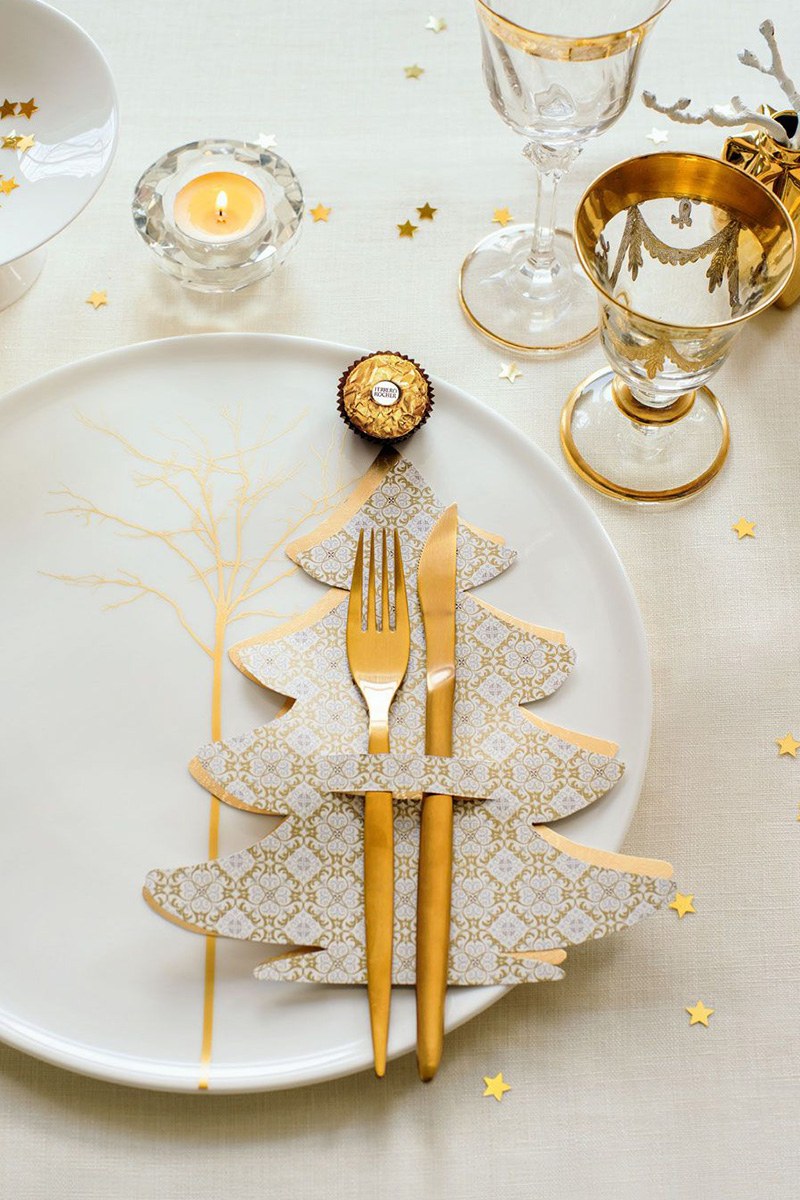 Необычная сервировка стола