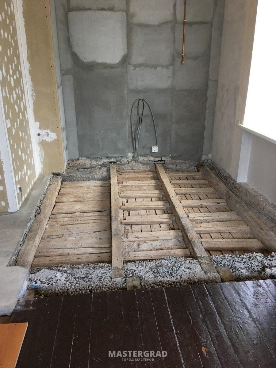 Старые дома с деревянными перекрытиями