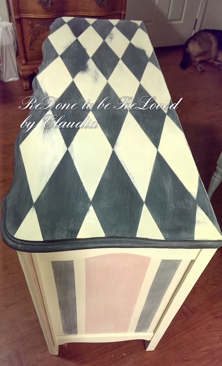 Мебель переделка Арлекин