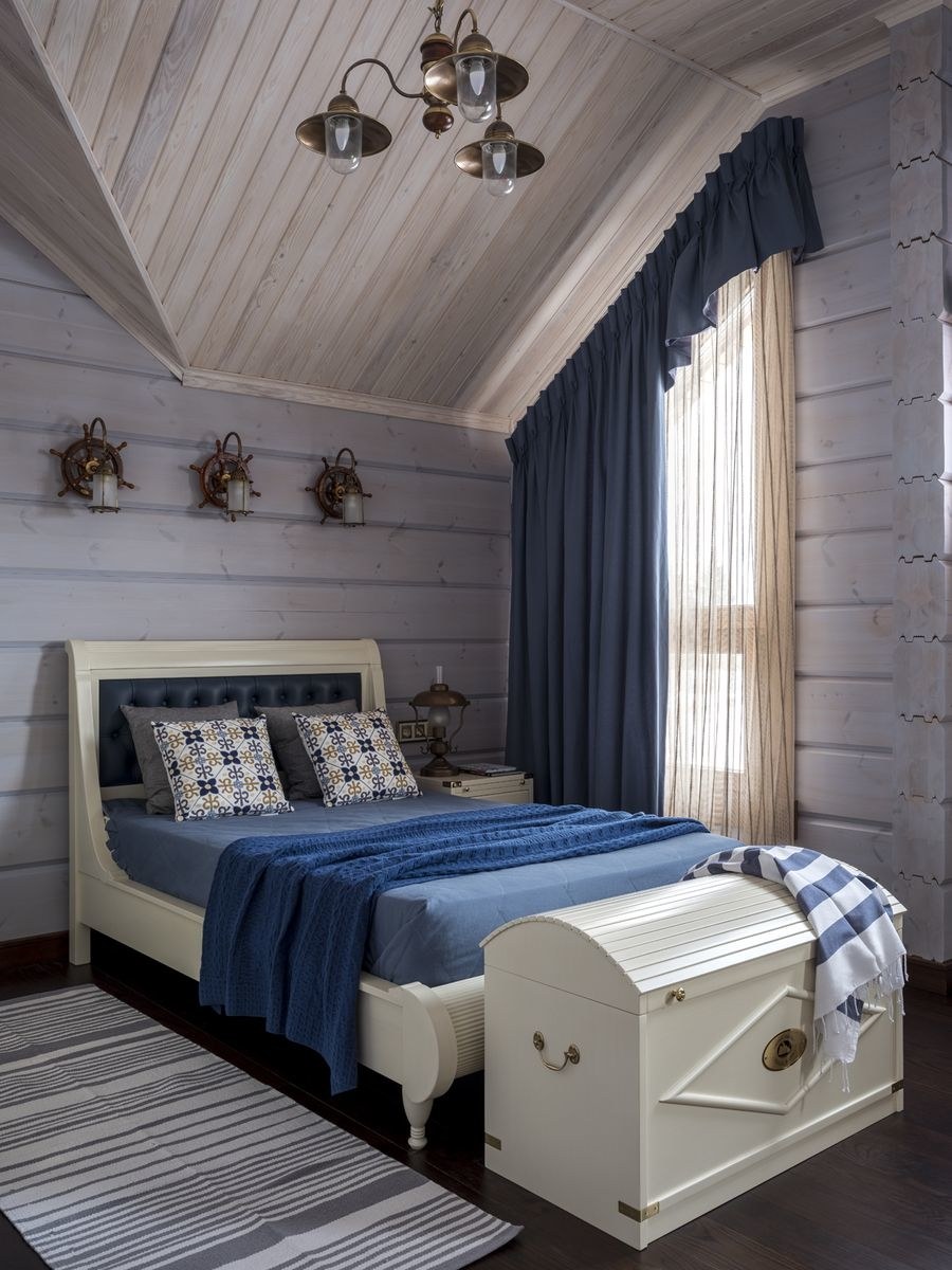 Морской стиль в интерьере