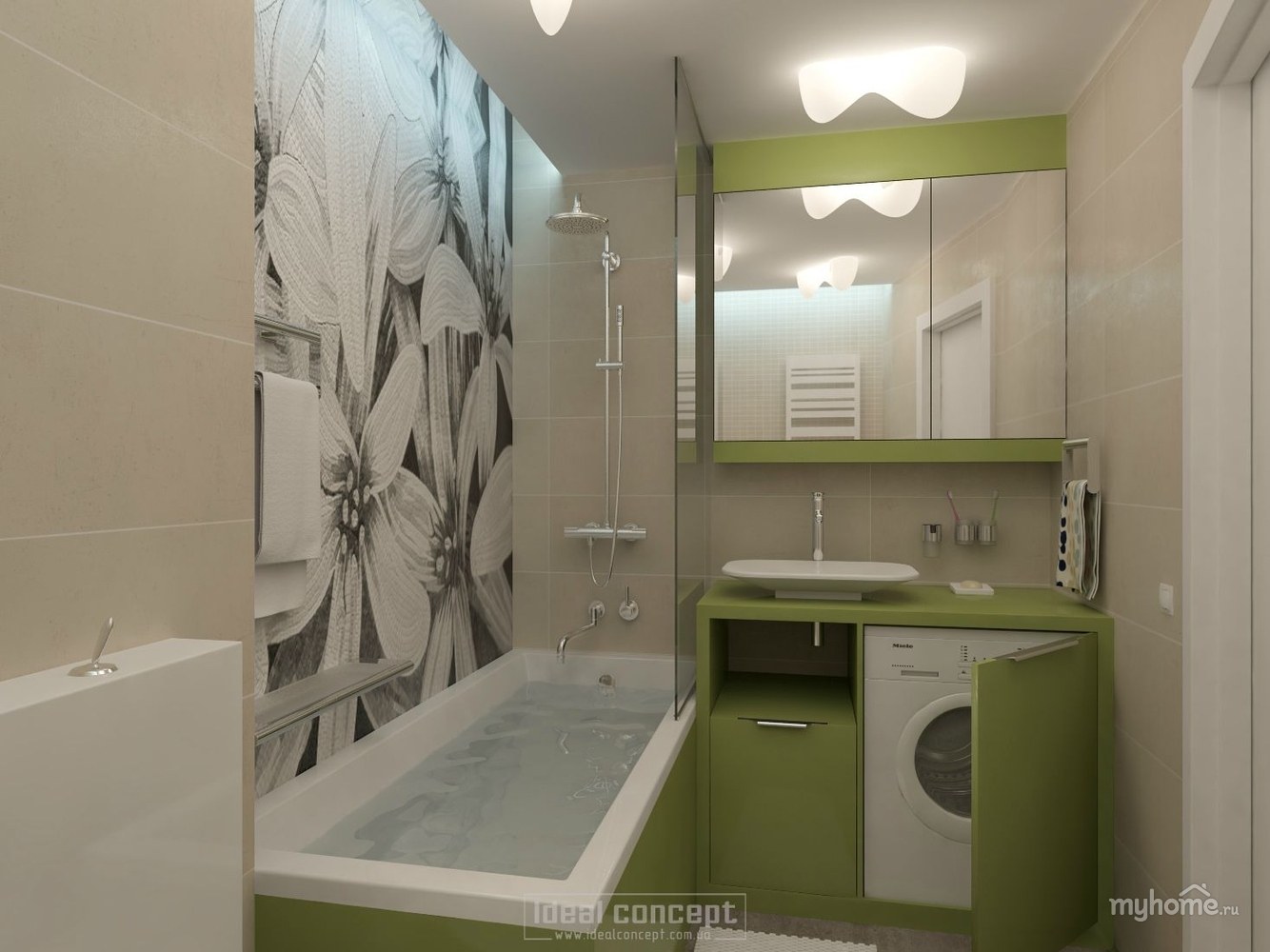 Дизайн для хрущевки фото для ванной комнаты