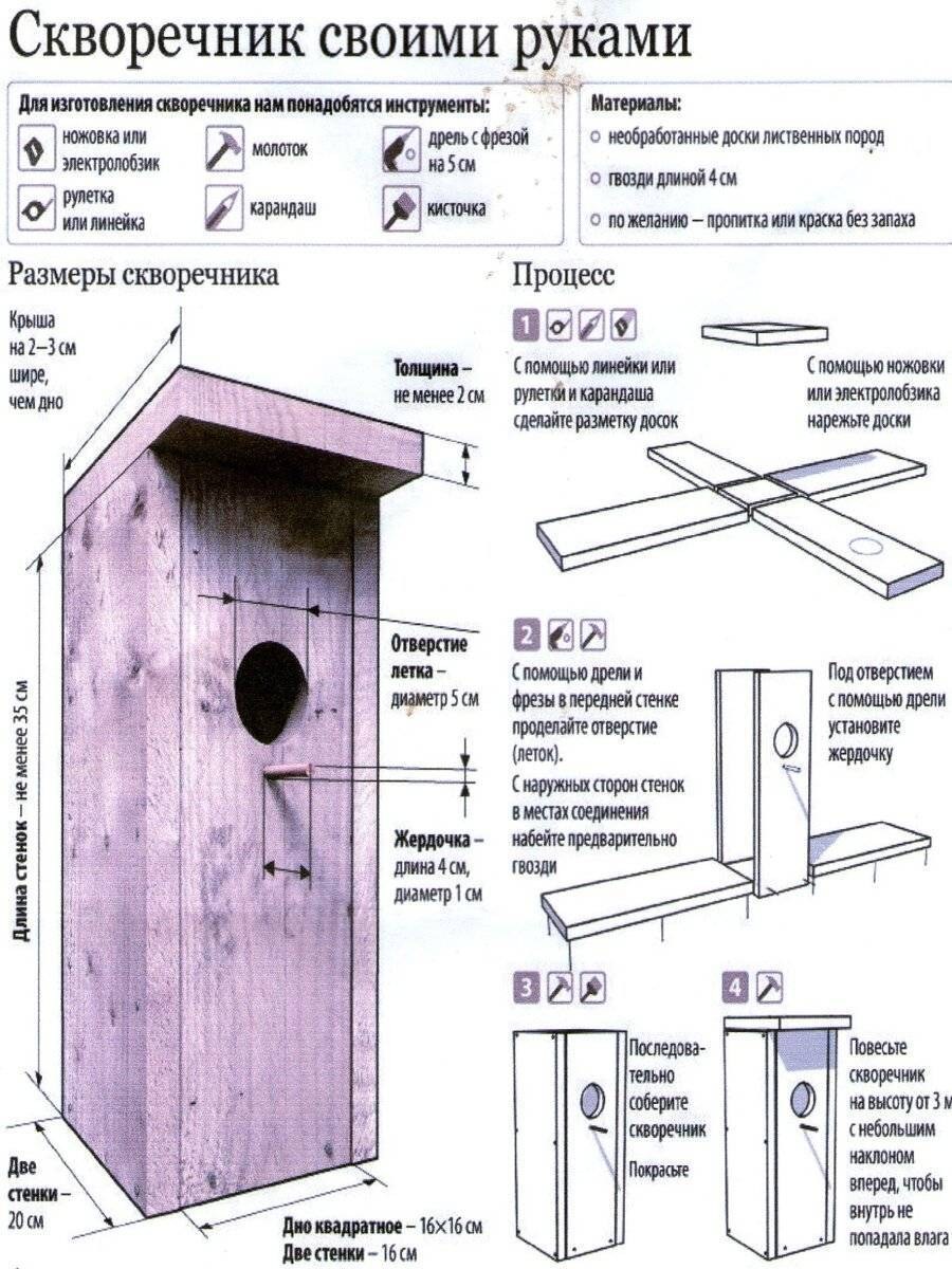 Кормушка для белок с банкой чертежи