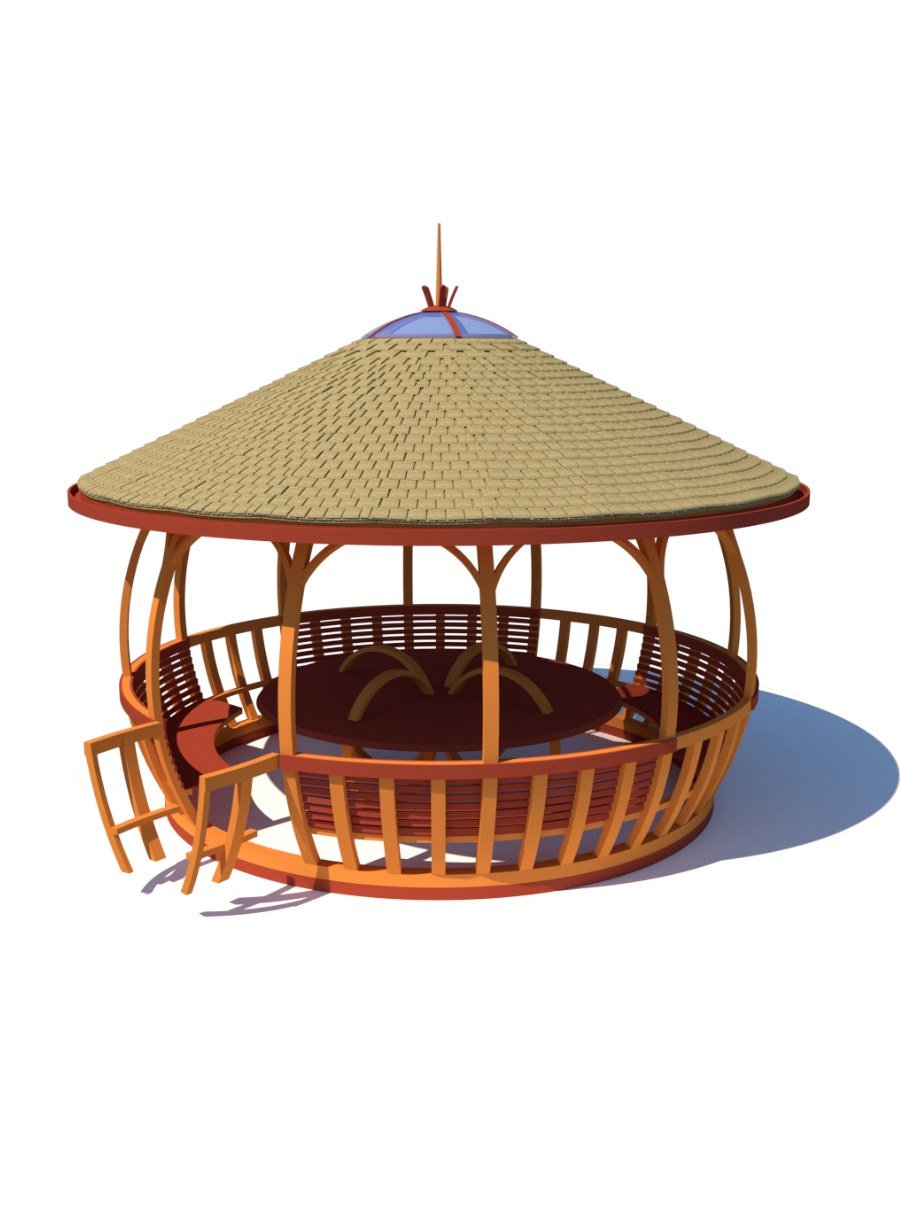 Освещение в беседке