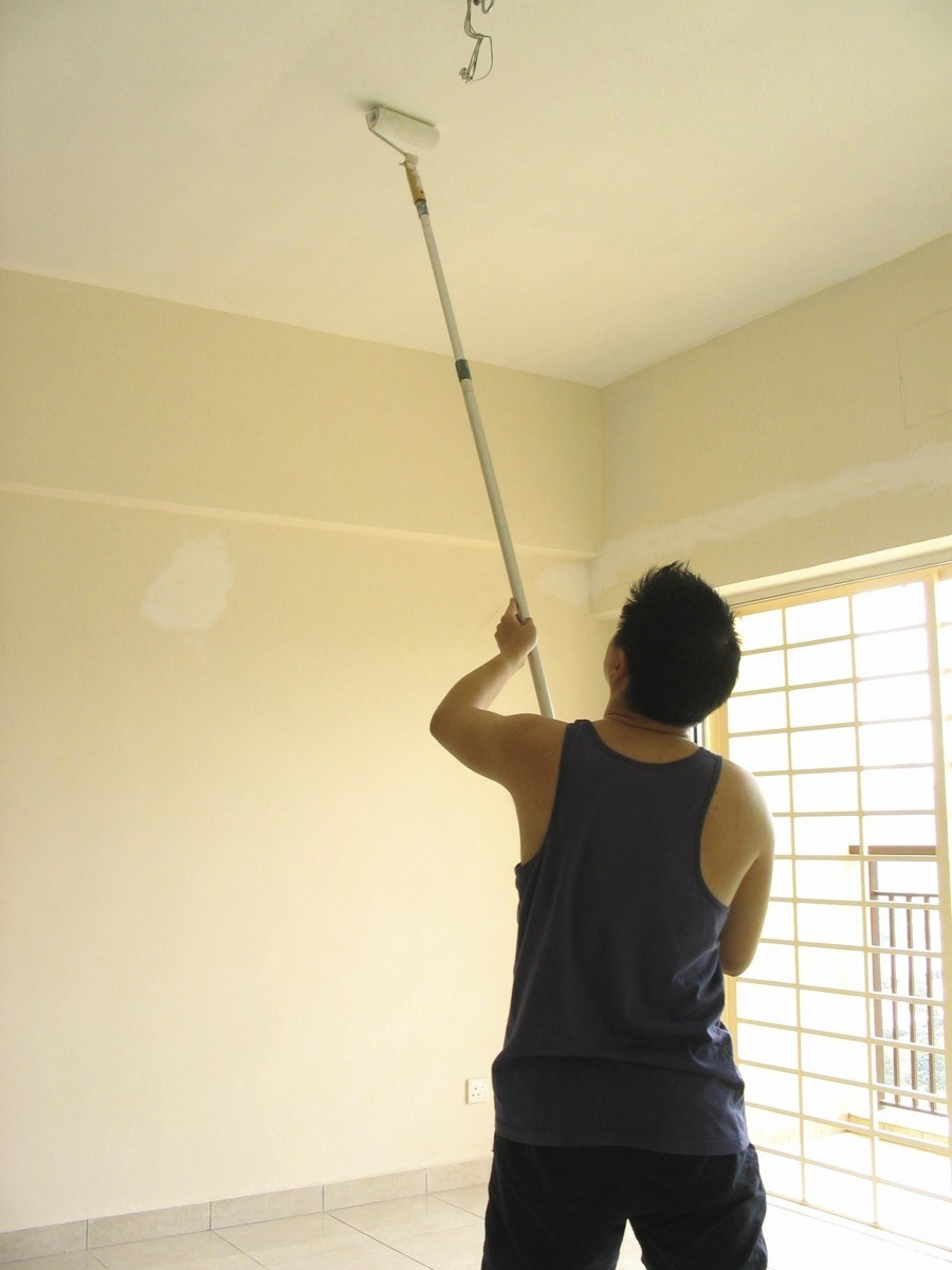 Палка для побелки потолка