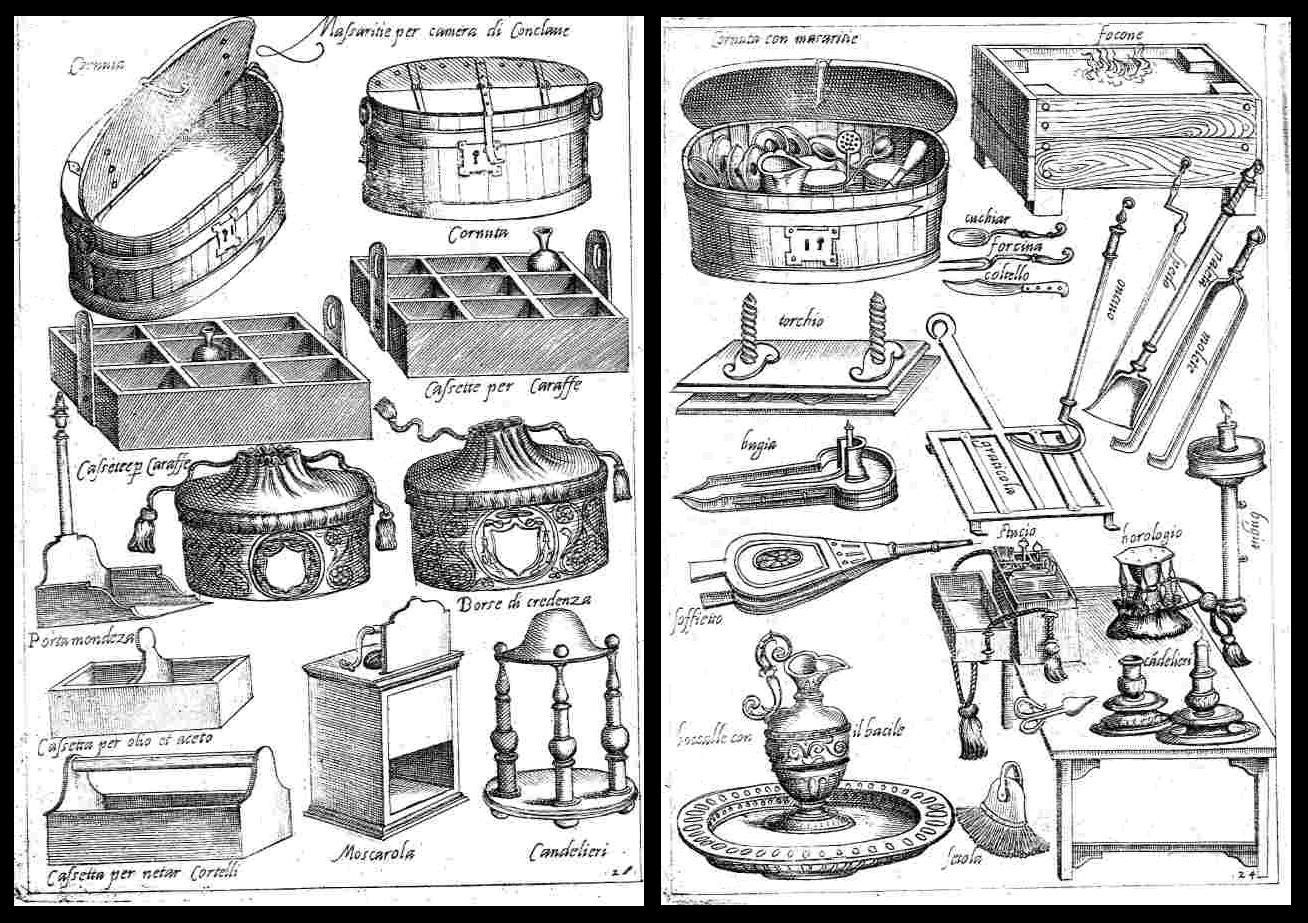 Кухонная утварь средневековье