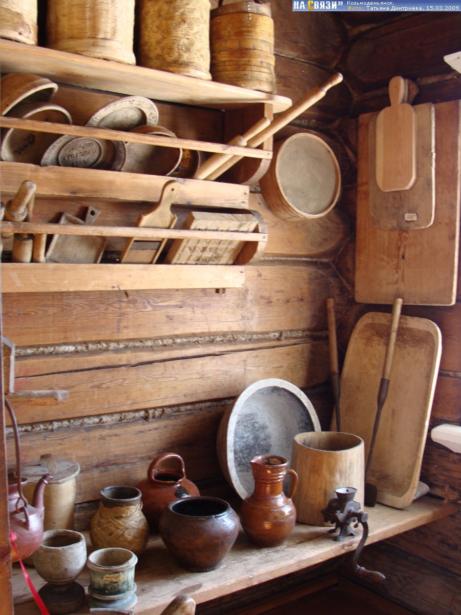 Старинная кухонная утварь