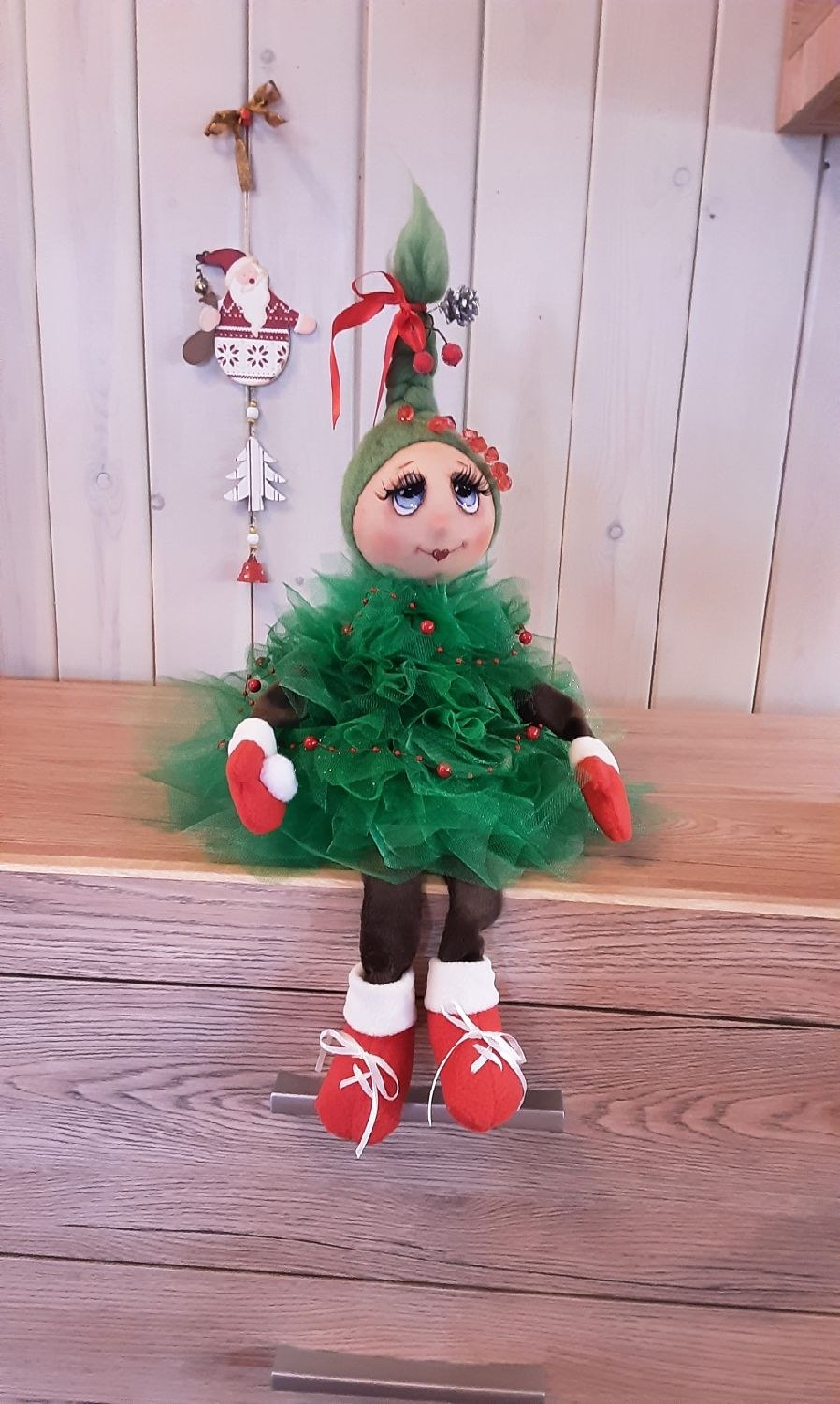 Куклы новогодние на елку