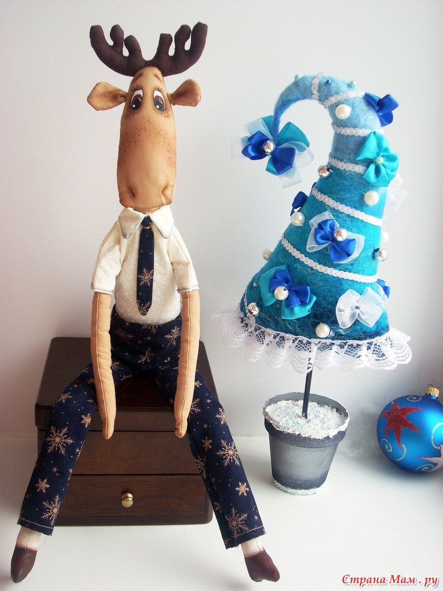 Интерьерная кукла елочка (66 фото)