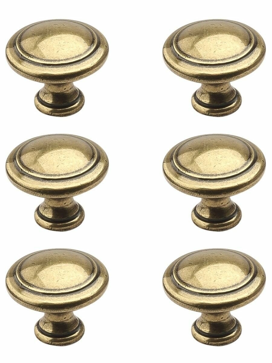 Мебельная ручка кнопка бронза (35 фото)