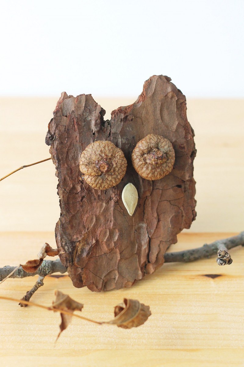 Украшения из коры дерева