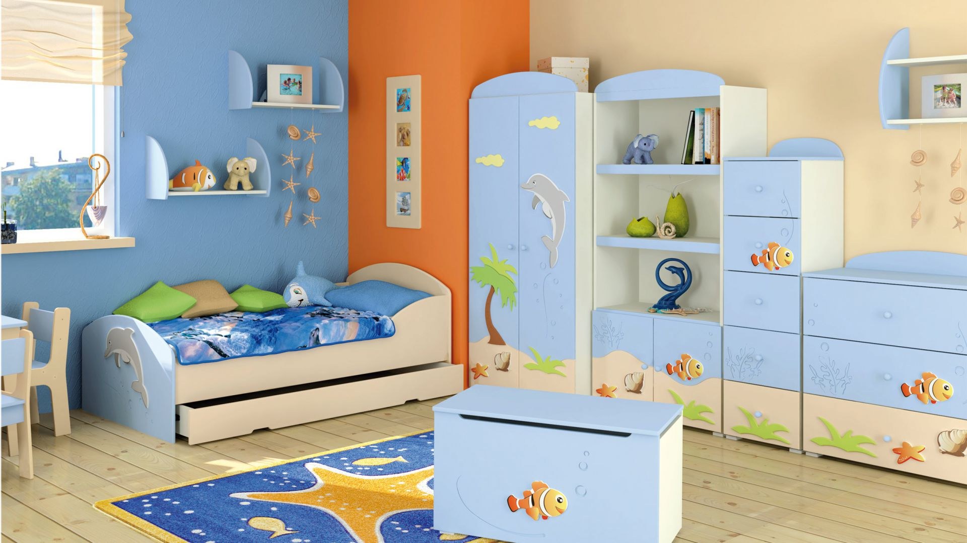 мебель для детской мальчику 3 года