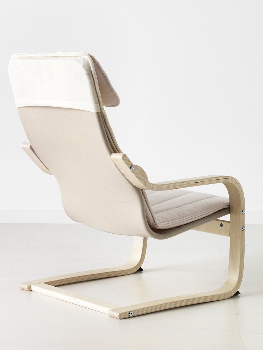 Кресло качалка икеа ПОЭНГ