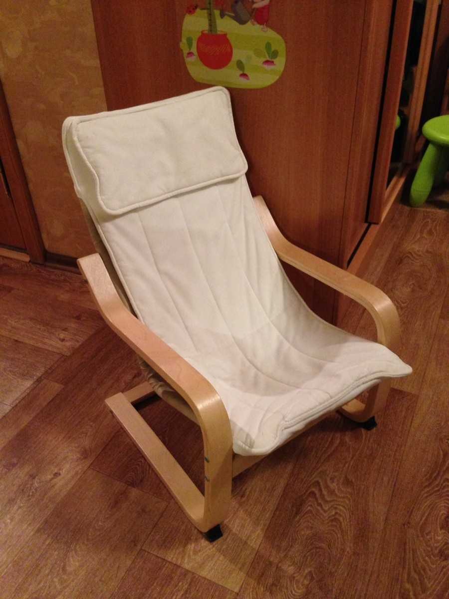 Кресло икеа СТРАНДМОН качалка