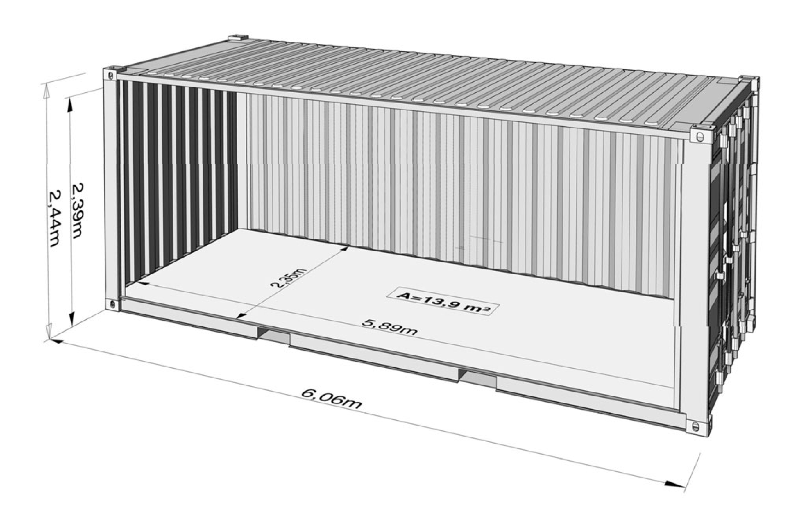 Конструкция морского контейнера 40 футов чертеж (76 фото) .