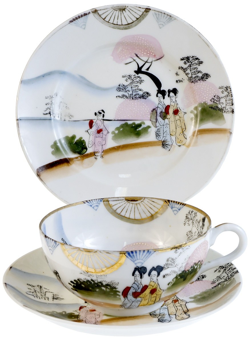 Литофания фарфор Япония