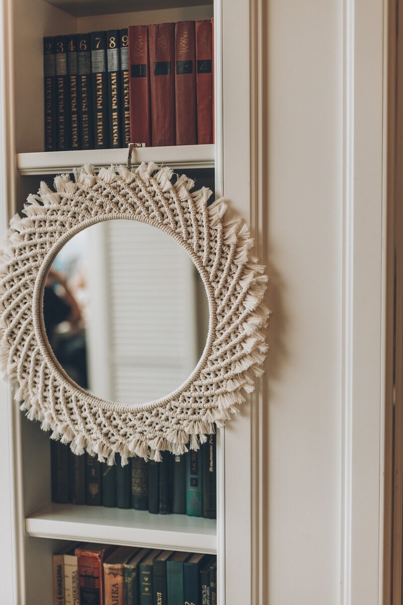 Оплетенное зеркало