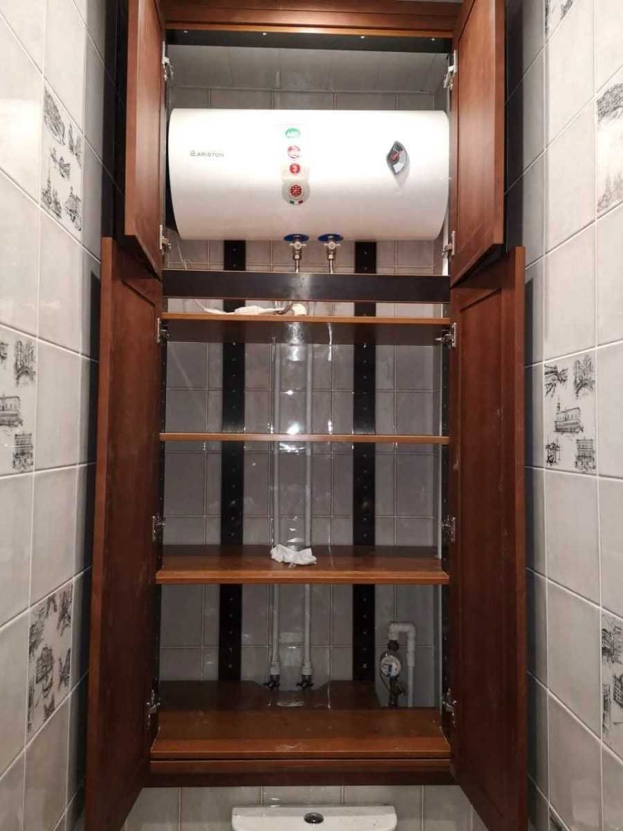 Терракотовая ванная комната