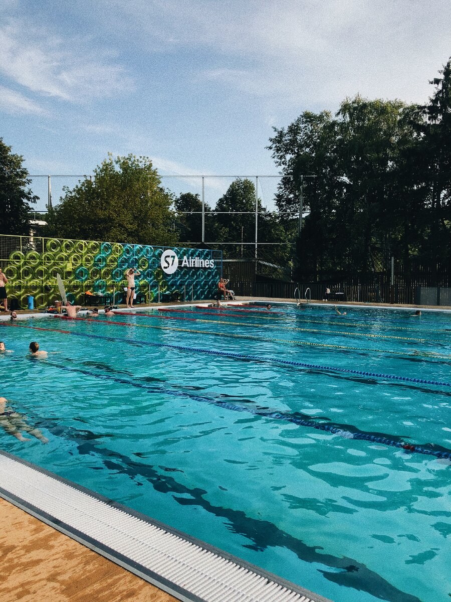 Бассейн Лужники 1956