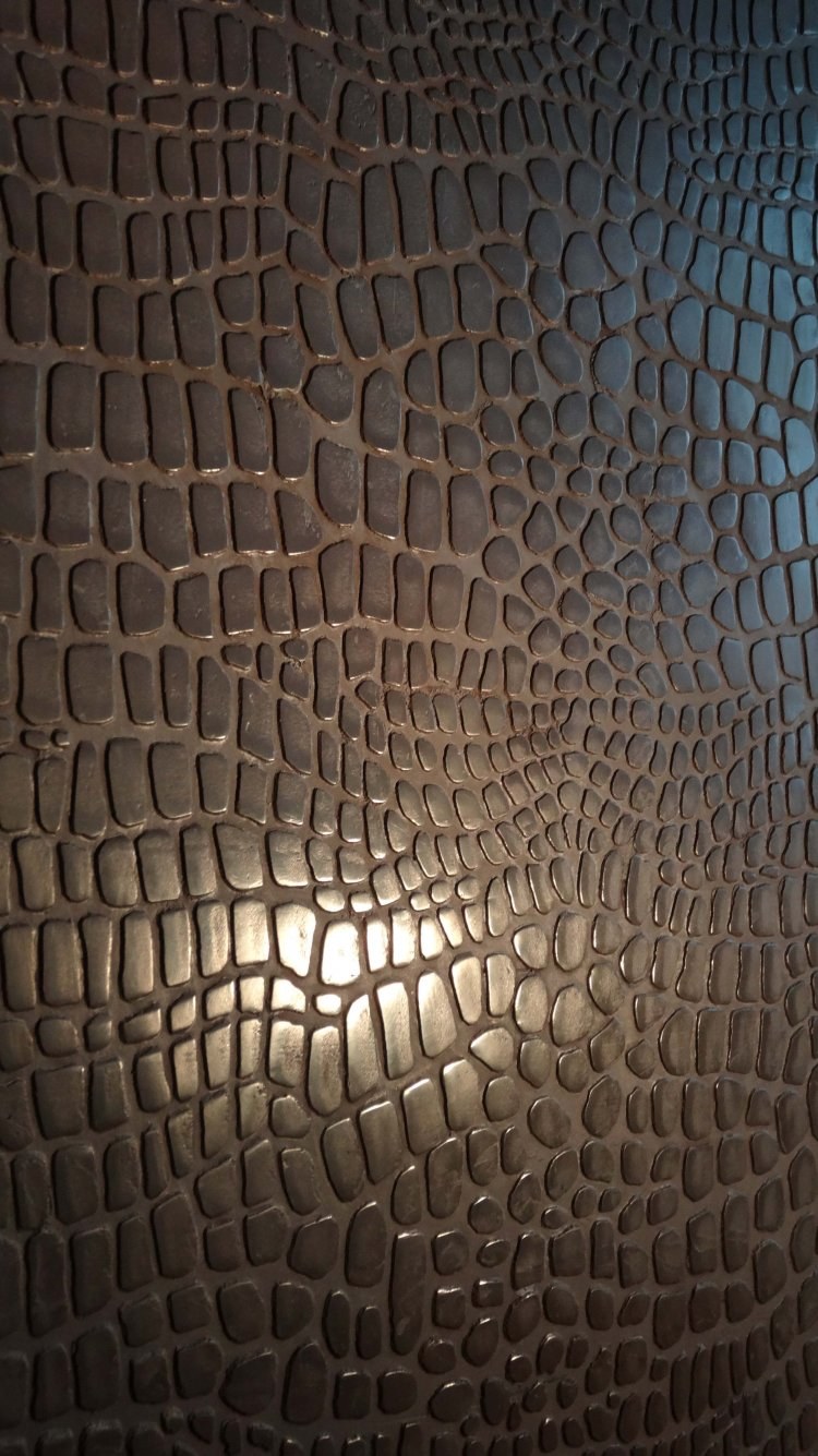 Декоративная штукатурка крокодиловая кожа