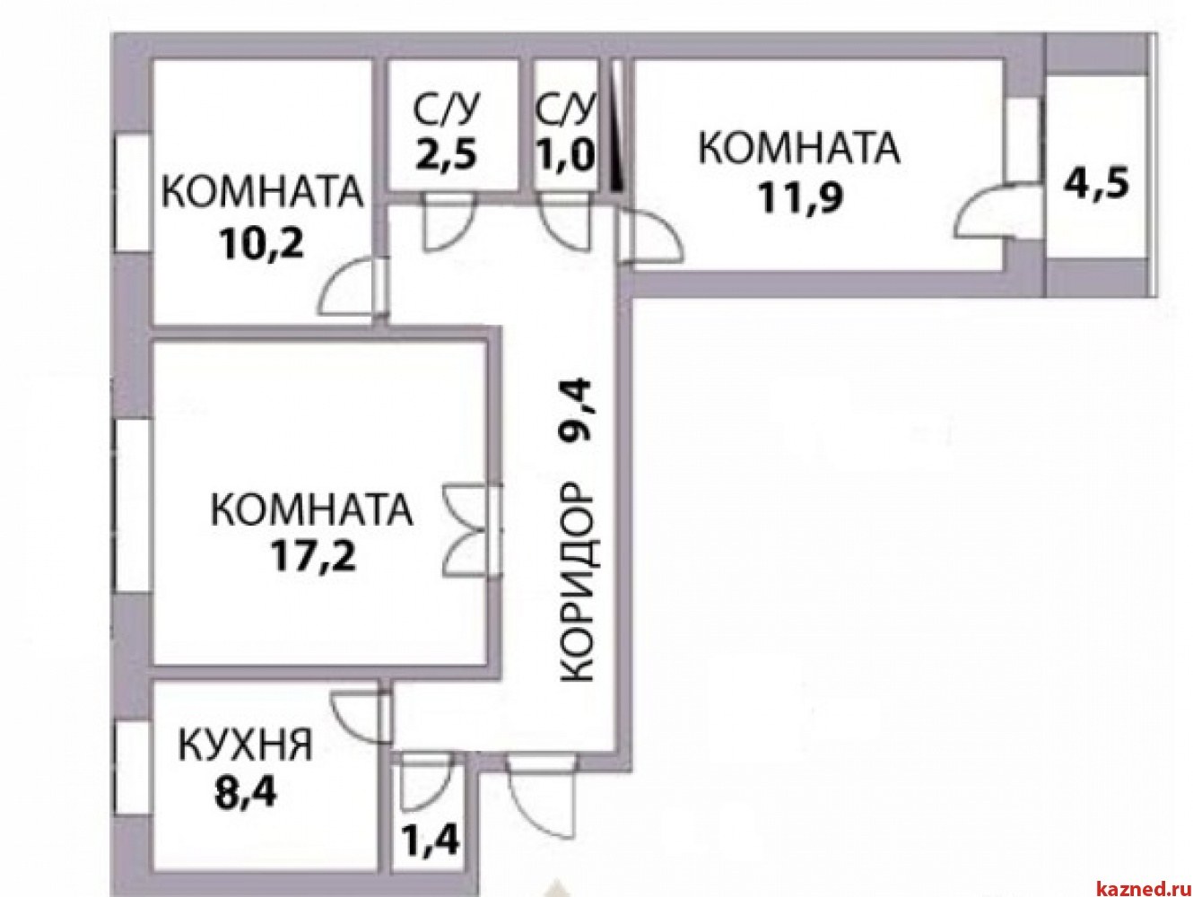 Примеры ремонта трехкомнатной квартиры: фото различных интерьеров