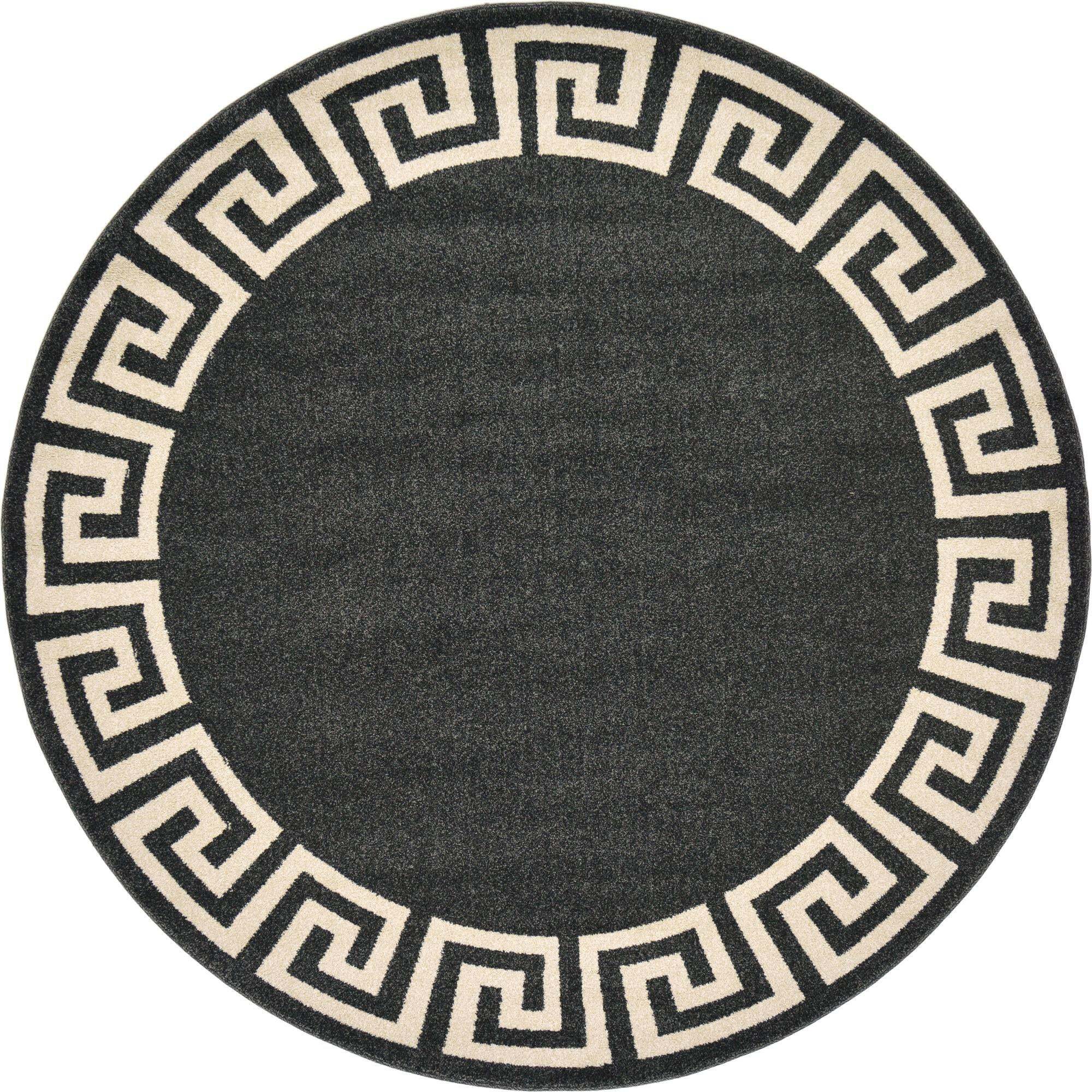 Орнамент древней Греции Меандр круг