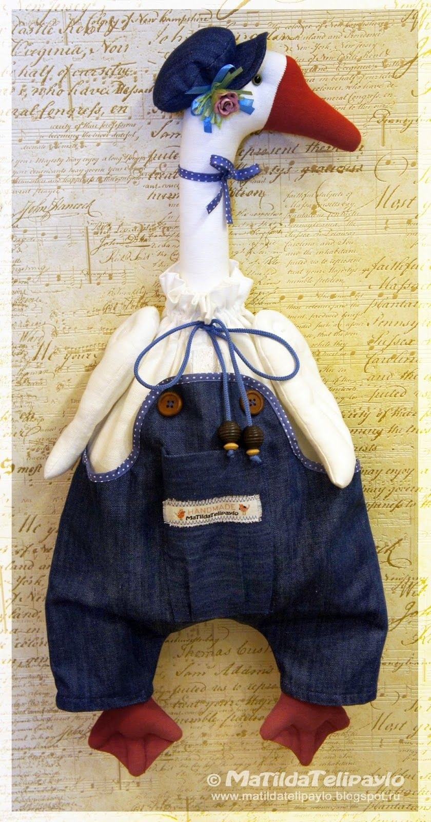 Гусь пакетница (82 фото)