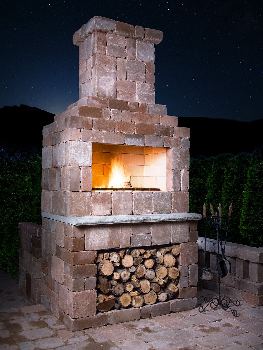 Каменный мангал