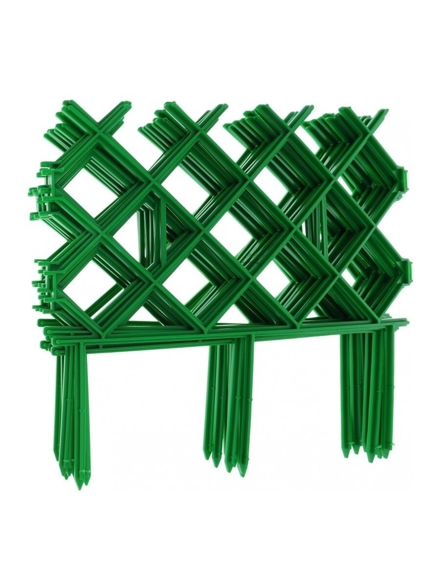 Забор декоративный Grinda "палисадник", 28x300см