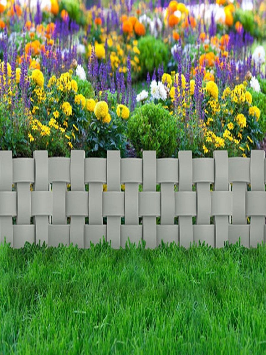 Декоративный забор для сада (64 фото)