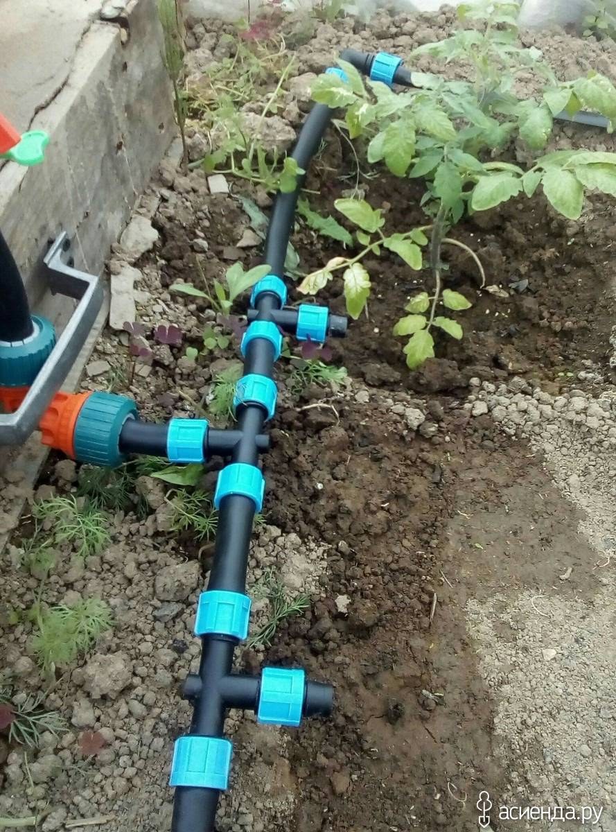 Водопровод для полива