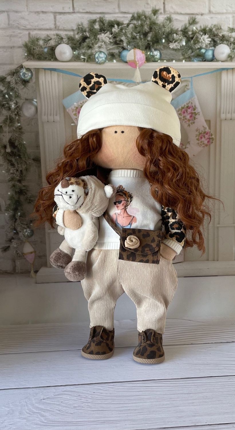 Интерьерная игрушка кот